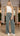 Mittoshop Stretch Banded Waist Wide Leg Pants with Pockets - La Dolce Fiona