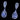 2 Carat Moissanite Sterling Silver Teardrop Earrings - La Dolce Fiona