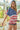 BiBi American Flag Printed Side Ruched Details Knit Top - La Dolce Fiona