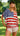 BiBi American Flag Printed Side Ruched Details Knit Top - La Dolce Fiona