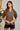 Annie Wear Animal Print Knit Volume Sleeve Blouse - La Dolce Fiona