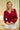 BiBi Smoking Waist Band and Puff Sleeves Deep V Neck Top - La Dolce Fiona