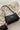 Bow Trim PU Leather Shoulder Bag - La Dolce Fiona