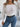 Cable Knit Off - Shoulder Long Sleeve Sweater - La Dolce Fiona