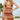 ADORA Contrast Striped V - Neck Mini Dress - La Dolce Fiona