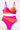 Contrast Sweetheart Neck Bikini Set - La Dolce Fiona