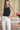 MABLE Contrast Trim Grecian Neck Cropped Tank - La Dolce Fiona