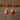 Copper Natural Stone Teardrop Shape Earrings - La Dolce Fiona