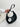 Crescent Shoulder Bag with Flower Charm - La Dolce Fiona