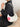 Crescent Shoulder Bag with Flower Charm - La Dolce Fiona