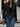Decorative Button Open Front Long Sleeve Jacket - La Dolce Fiona