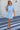 Drawstring Collared Neck Short Sleeve Denim Dress - La Dolce Fiona