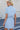 Drawstring Collared Neck Short Sleeve Denim Dress - La Dolce Fiona