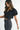 MABLE Embroidered Short Bubble Sleeve Crop Top - La Dolce Fiona