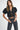 MABLE Embroidered Short Bubble Sleeve Crop Top - La Dolce Fiona