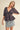 Aemi + Co Eyelet Embroidered V - Neck Half Sleeve Peplum Blouse - La Dolce Fiona