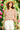 Lime 'N' Chili Floral Print Short Sleeve Off - The - Shoulder Blouse - La Dolce Fiona