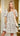Floral Square Neck Puff Sleeve Dress - La Dolce Fiona