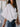 Full Size Ruched Three - Quarter Sleeve Blouse Plus Size - La Dolce Fiona