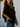 Full Size Ruched Three - Quarter Sleeve Blouse Plus Size - La Dolce Fiona