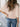 Full Size Ruched Three - Quarter Sleeve Blouse Plus Size - La Dolce Fiona