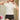 ADORA Fuzzy Mock Neck Short Sleeve Sweater - La Dolce Fiona