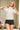 ADORA Fuzzy Mock Neck Short Sleeve Sweater - La Dolce Fiona