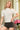 ADORA Fuzzy Mock Neck Short Sleeve Sweater - La Dolce Fiona
