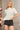 ADORA Fuzzy Mock Neck Short Sleeve Sweater - La Dolce Fiona
