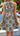 Halter Neck Printed Swing Dress - La Dolce Fiona