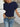 Hollow Out Waffle Knit Short Sleeve T-Shirt - La Dolce Fiona
