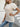 Hollow Out Waffle Knit Short Sleeve T-Shirt - La Dolce Fiona