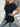 Hollow Out Waffle Knit Short Sleeve T-Shirt - La Dolce Fiona