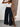 Honey Tied Slit Wide Leg Pants - La Dolce Fiona