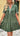 Lace Detail Notched Flounce Sleeve Mini Dress - La Dolce Fiona