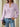Swiss Dot Lace Detail Notched Long Sleeve Blouse - La Dolce Fiona