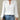 Swiss Dot Lace Detail Notched Long Sleeve Blouse - La Dolce Fiona