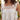 Lace - Trimmed Eyelet Square Neck Top - La Dolce Fiona