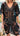 Lace V - Neck Half Sleeve Cover - Up - La Dolce Fiona