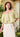 Mittoshop Linen Two - Way Short Sleeve Crop Blouse - La Dolce Fiona
