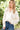 SAGE + FIG Notched Long Sleeve Blouse - La Dolce Fiona