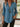 Notched Roll - Tab Sleeves Blouse - La Dolce Fiona