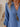 Notched Roll - Tab Sleeves Blouse - La Dolce Fiona