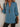 Notched Roll - Tab Sleeves Blouse - La Dolce Fiona