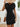 Notched Short Sleeve Mini Tee Dress - La Dolce Fiona