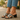 Open Toe Block Heels Sandals - Vegan Leather - La Dolce Fiona