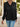 Perfee Mesh V - Neck Button Front Blouse - La Dolce Fiona