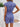 Perfee Striped Notched Tie Waist Romper - La Dolce Fiona