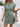 Perfee Striped Notched Tie Waist Romper - La Dolce Fiona