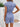 Perfee Striped Notched Tie Waist Romper - La Dolce Fiona